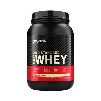 Optimum nutrition 100% whey gold standard (2lbs) french vanilla crème