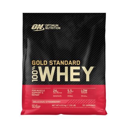 Optimum Nutrition 100% Whey Gold Standard (10lbs) Double Rich Chocolate