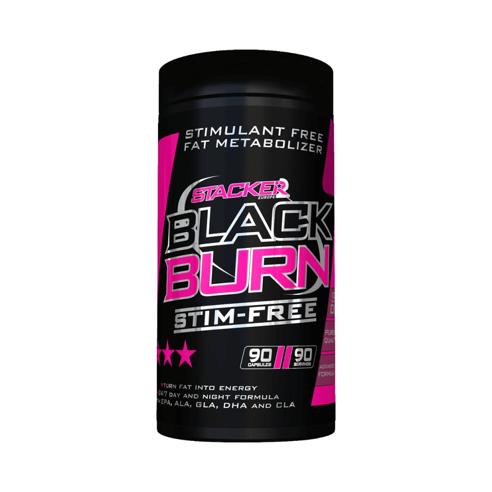 Stacker2 - Stacker2 Black Burn Stim Free (90) Standard - Régime Et Gestion Du Poids - Brûleur De Graisse - Decathlon