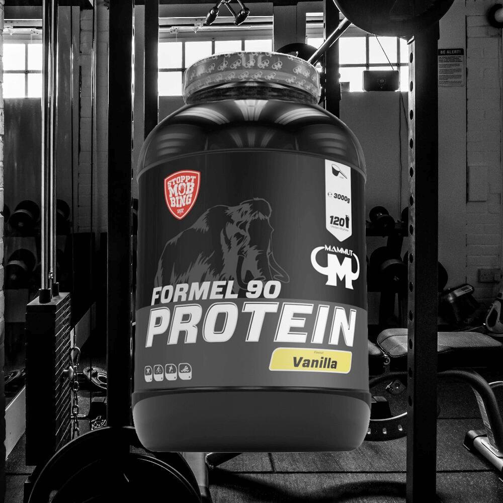 Mammut Formel 90 Protein (3000g) Vanilla - Eiwitten - Eiwit Mix 2/3