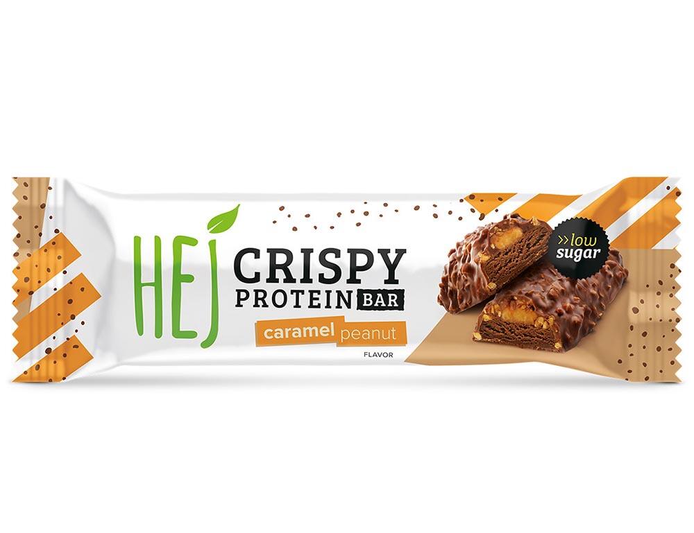 HEJ Natural HEJ Crispy Bar (12x45g) Caramel Peanut - Riegel - Protein-Riegel 2/5