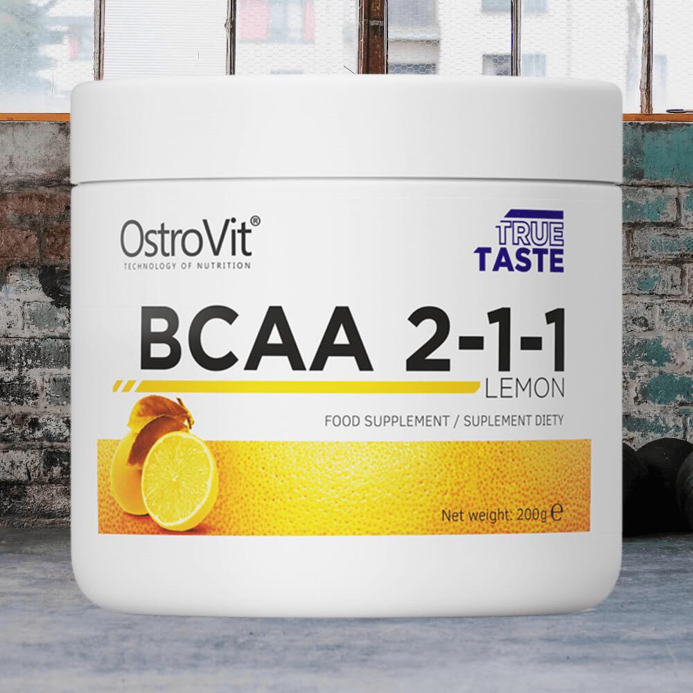 OstroVit BCAA 2:1:1 (200g) Lemon - Aminosäuren - BCAA 2/3