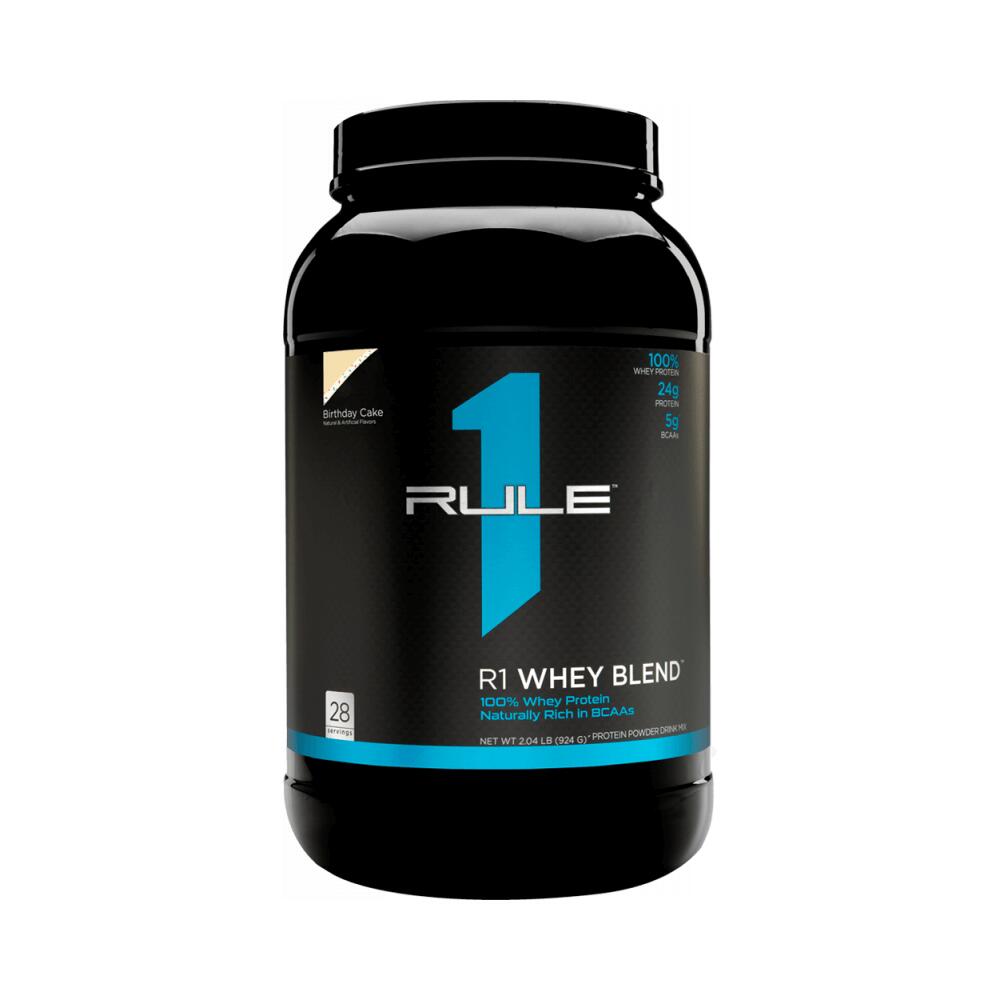 RULE1 Rule1 R1 Whey Blend (2lbs) Birthday Cake