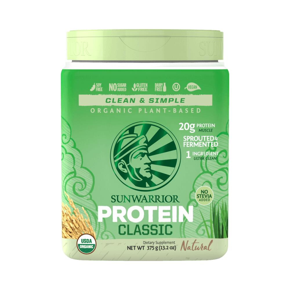 SUNWARRIOR Sunwarrior Protein Classic Organic (375g) Natural - Eiwitten
