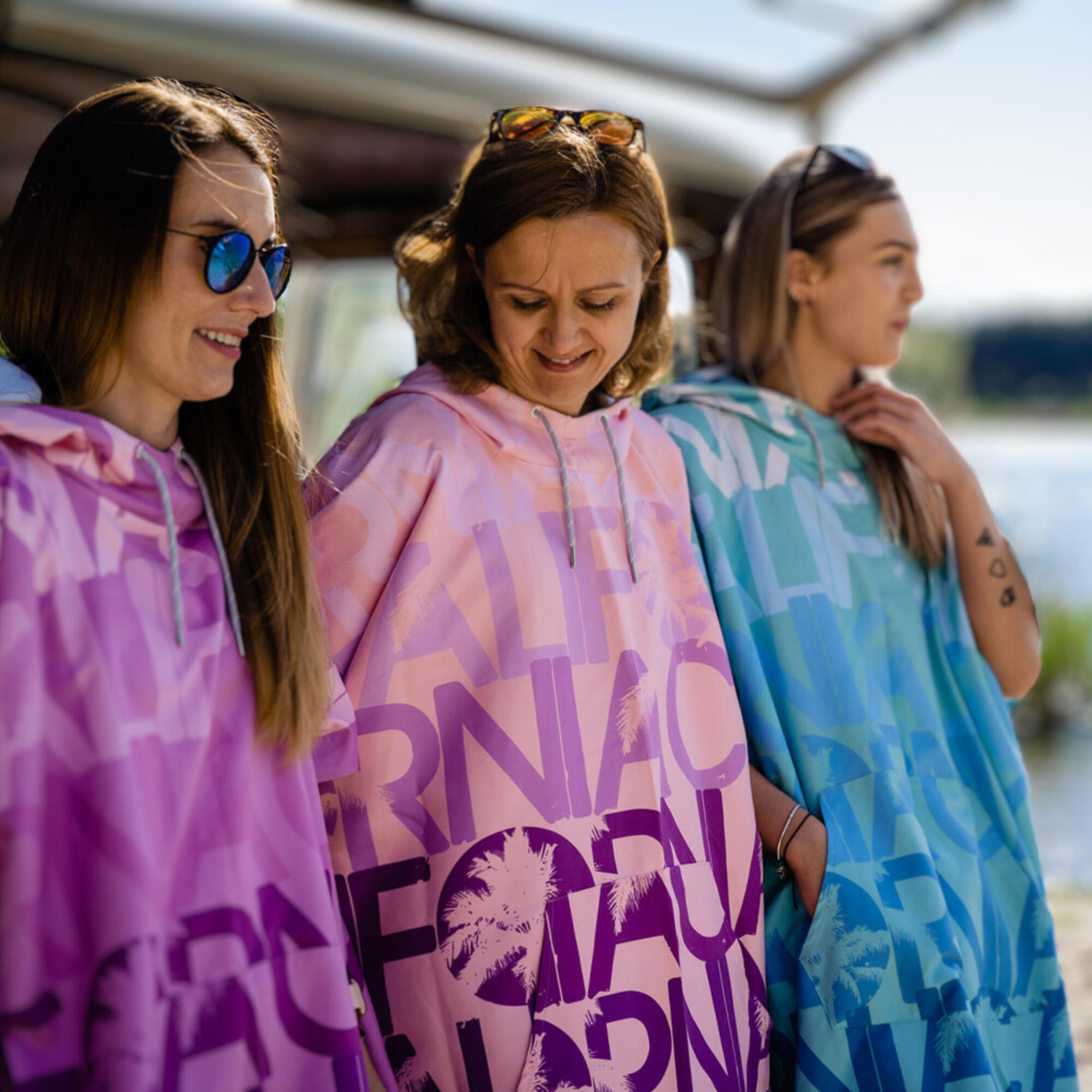 Poncho surf California ponczo plażowe 6/8