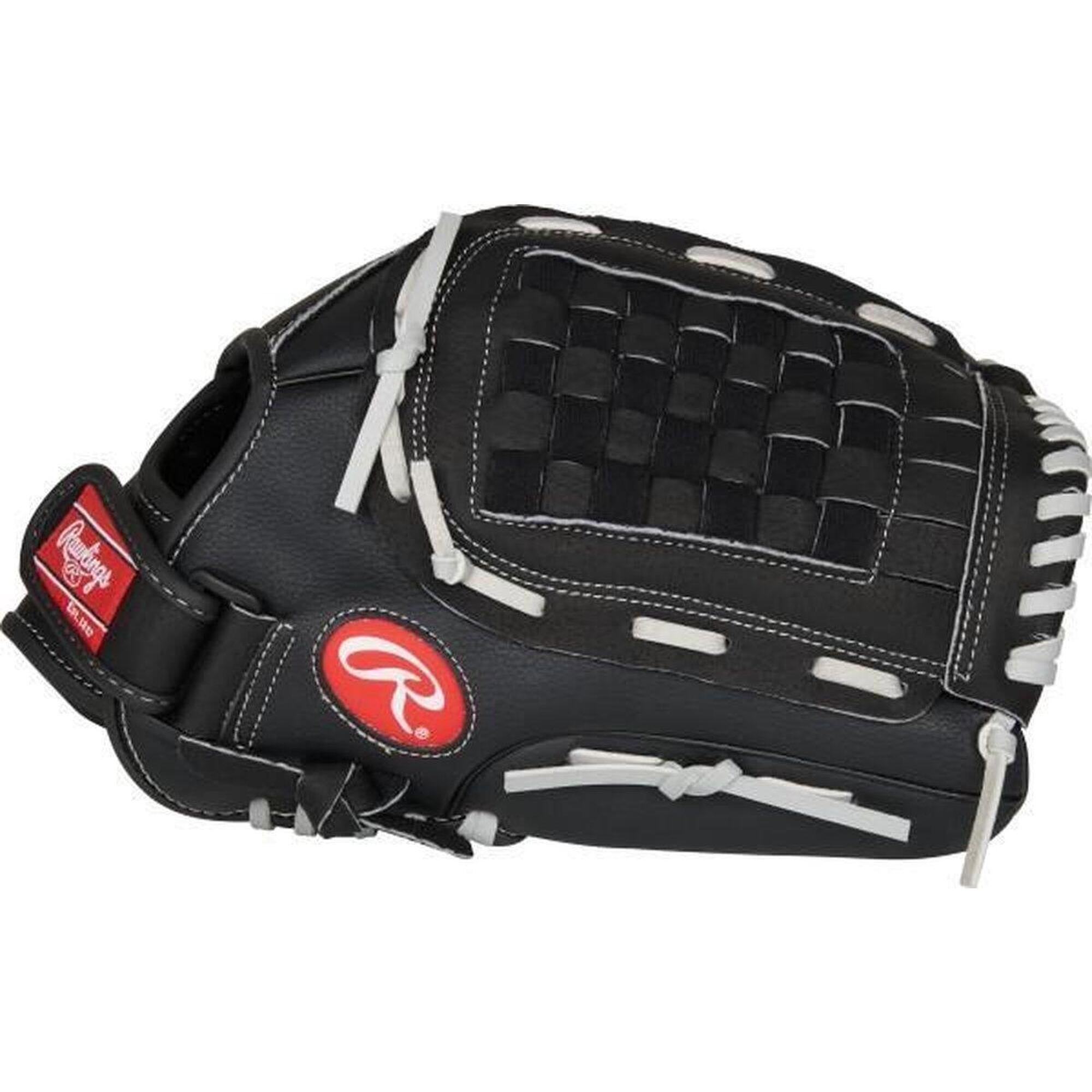 RSB130GB Adult Unisex Zero Shock Baseball Glove Black/Grey 13 inches