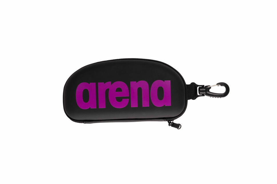 Etui na okulary Arena goggle case czarno-fioletowe