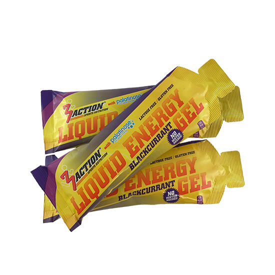 LIQUID ENERGY GEL BLACKCURRANT 55ML (3 PIECES)