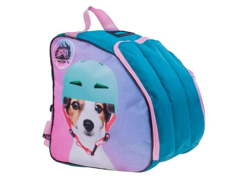 Pokrowiec na buty narciarskie dla dzieci Snowsport Boot Bag Dogs 6/6