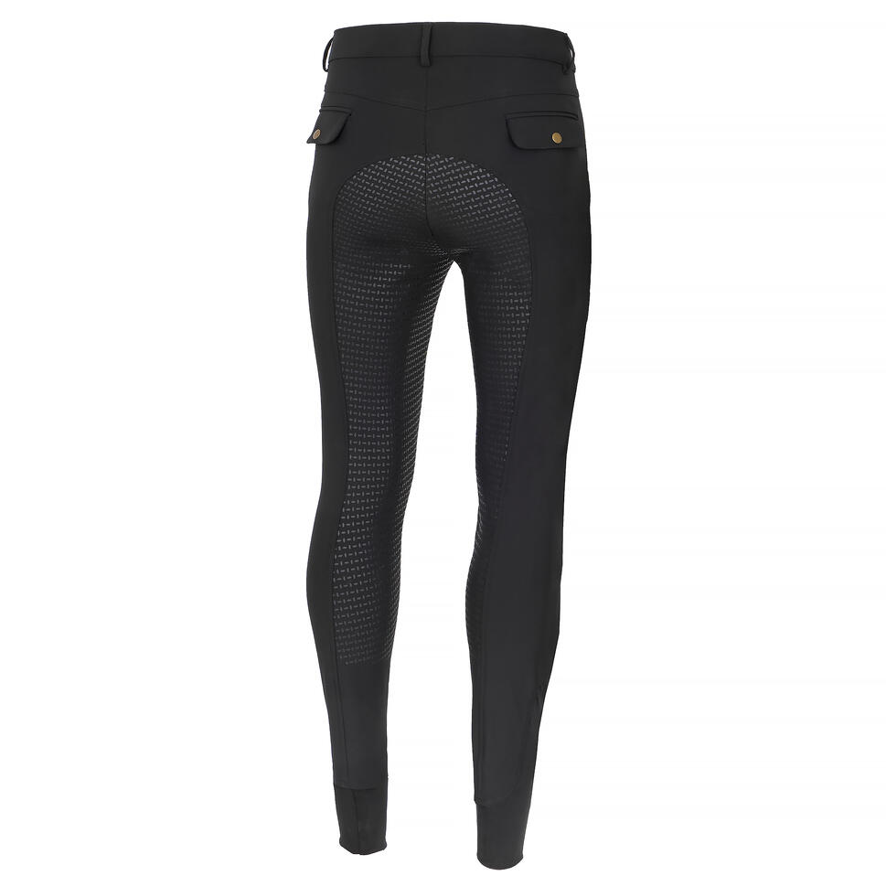 Bryczesy do jazdy konnej męskie King Equestrian Rochdale 23AW z pełnym lejem
