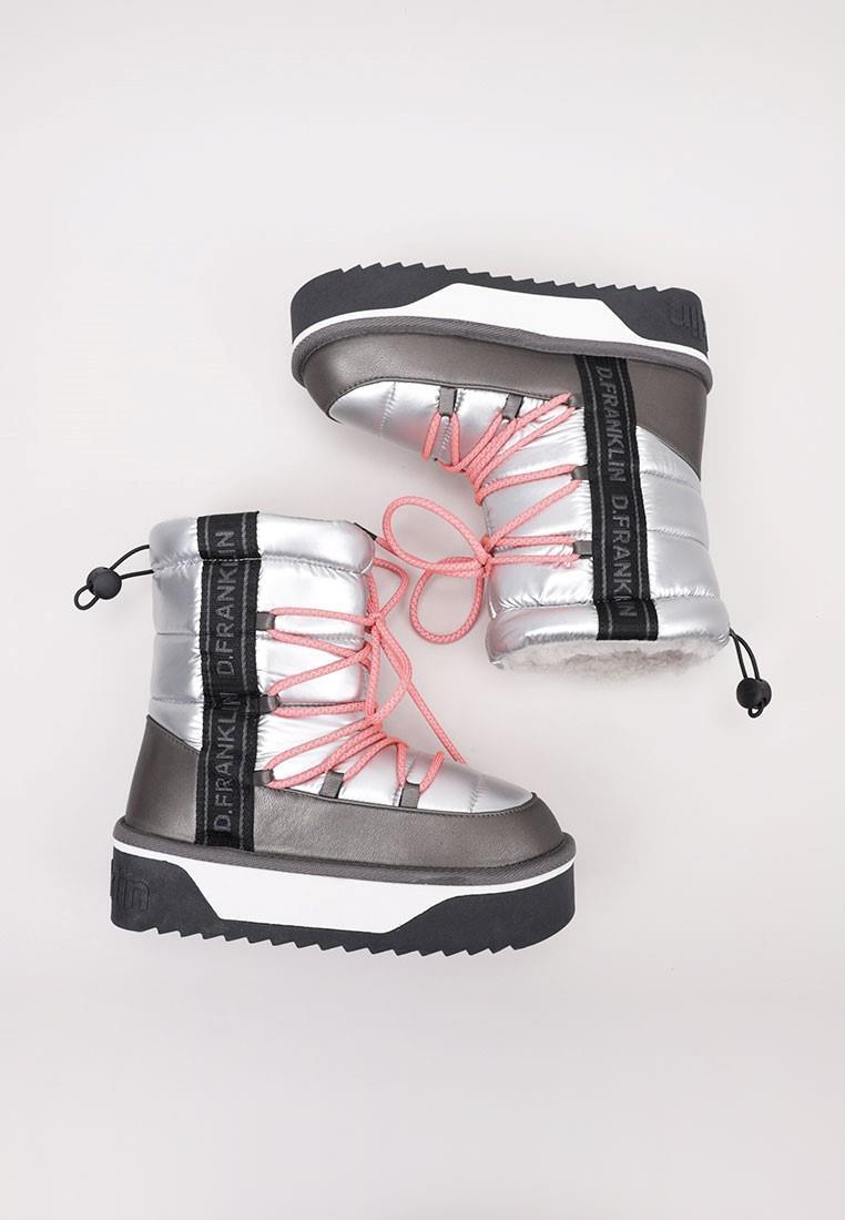 Sandale
Botte esquimau Baskets Femme D. Franklin DFSH-371006  Argent 5/7