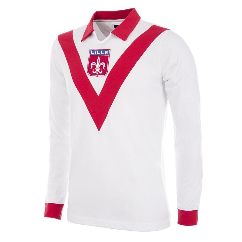 Lille OSC 1954 - 55 Maillot de Foot Rétro