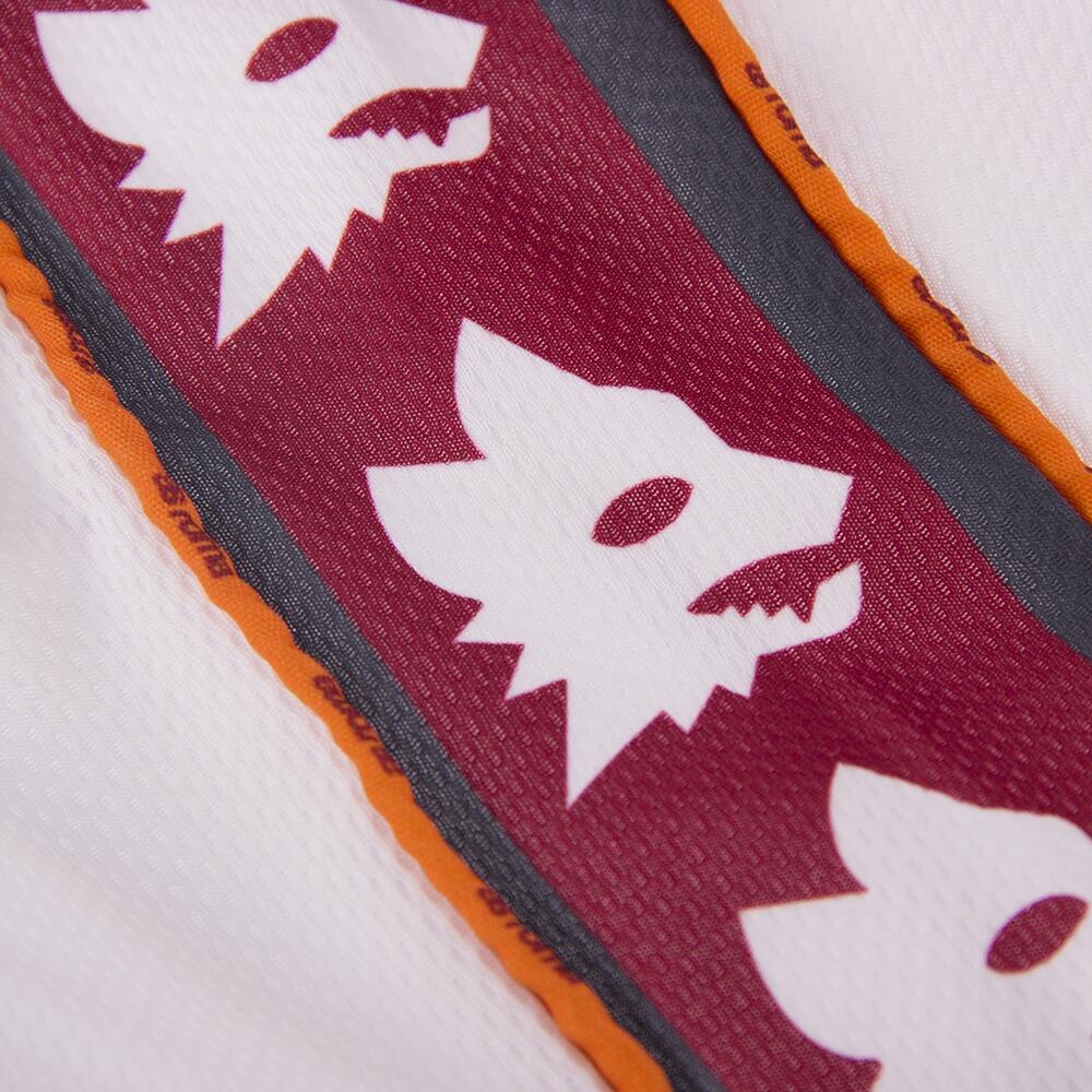 Retro Voetbalshirt - Heren - AS Roma 1998/99 - Uitshirt - Wit 6/7