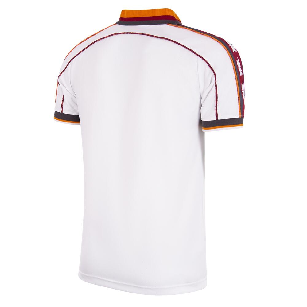 Retro Voetbalshirt - Heren - AS Roma 1998/99 - Uitshirt - Wit 3/7