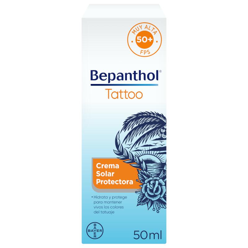 BEPANTHOL Tattoo Crema Solar SPF50+ 50 ml