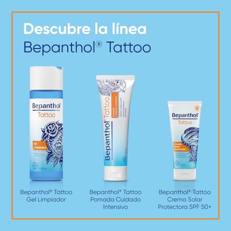 BEPANTHOL Tattoo Crema Solar SPF50+ 50 ml 5/7