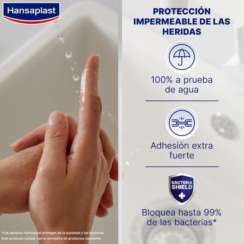 HANSAPLAST Aqua Protect 100% Impermeable 20 Apósitos 4/6