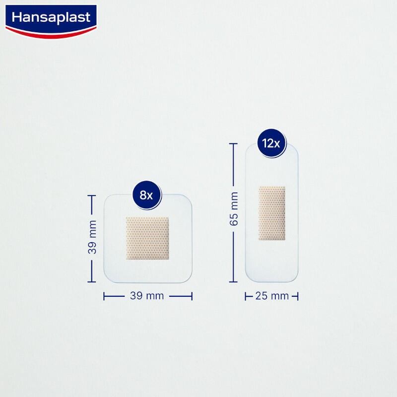 HANSAPLAST Aqua Protect 100% Impermeable 20 Apósitos 5/6