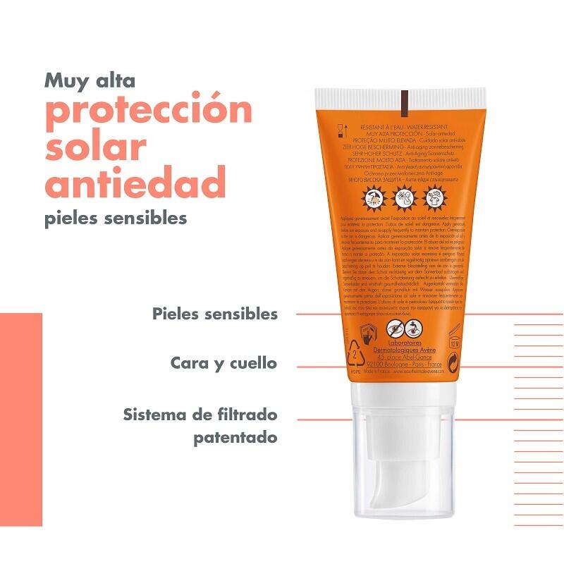 Avène Solar Antiedad SPF 50+ 50ml