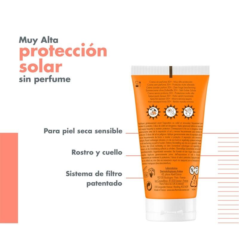 Protetor Solar Rosto Creme Hidratante Sem Perfume FPS50 4/6