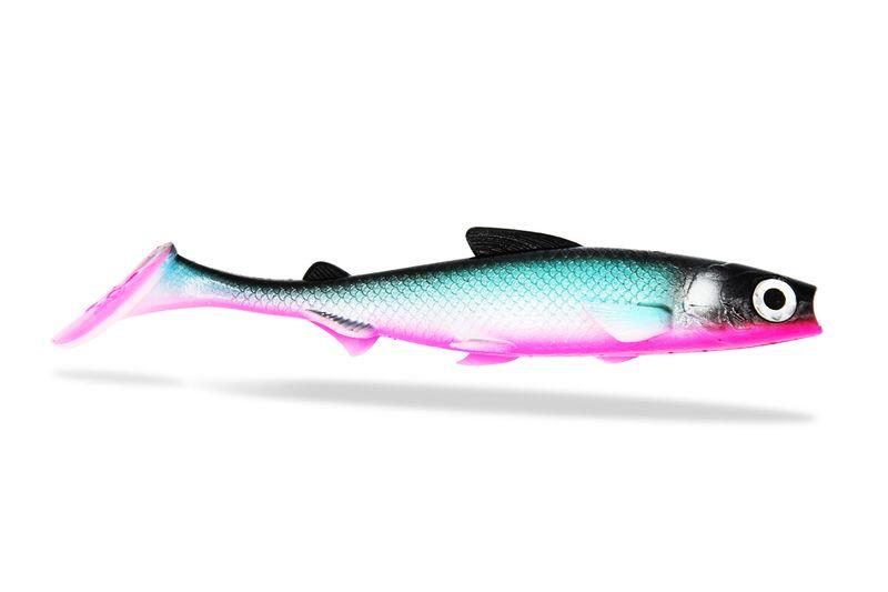 FISHINGGHOST Esca morbida siliconica - Renky Shad 22cm - Pink Bubblegum