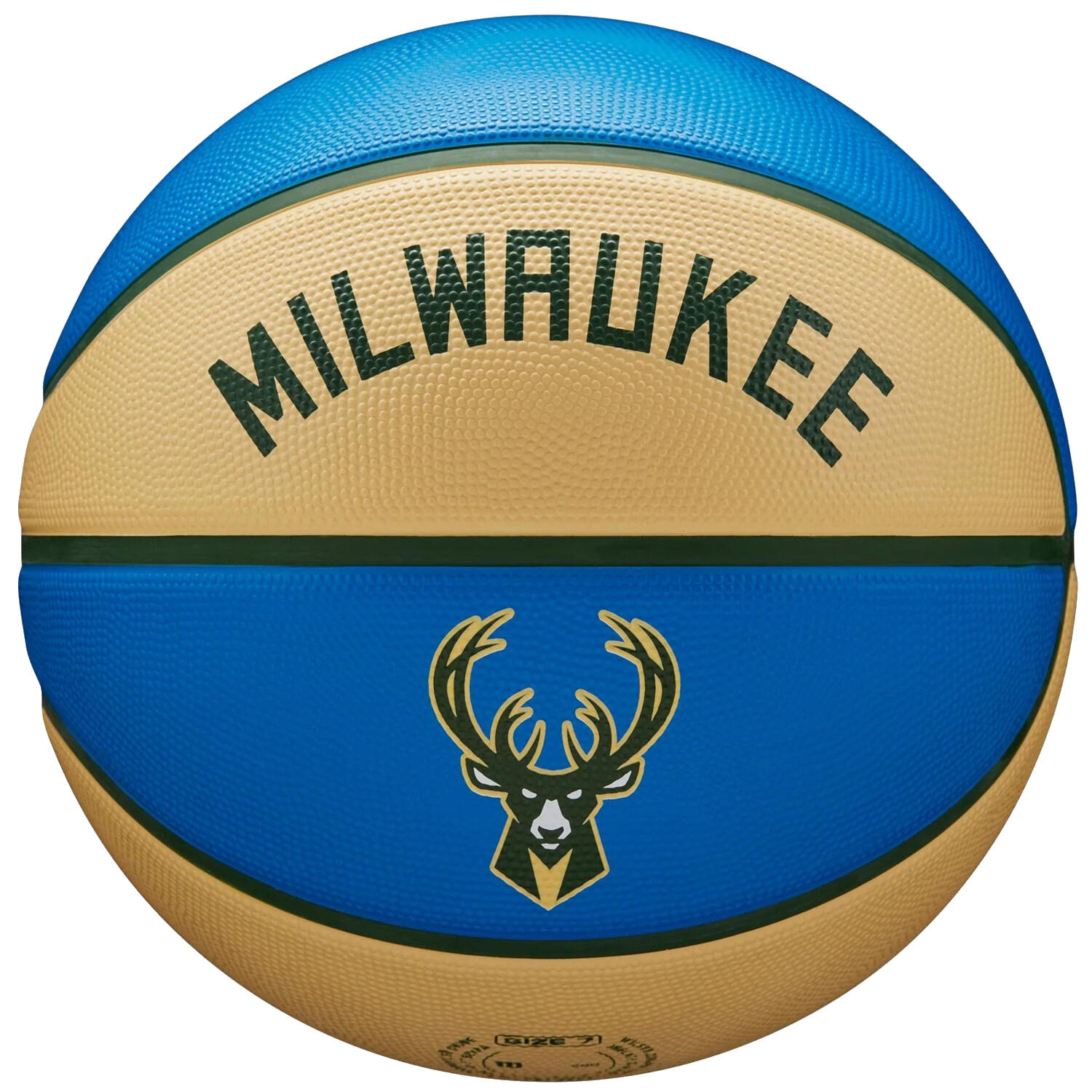 WILSON Basketbal NBA Team City Edition Milwaukee Bucks Ball