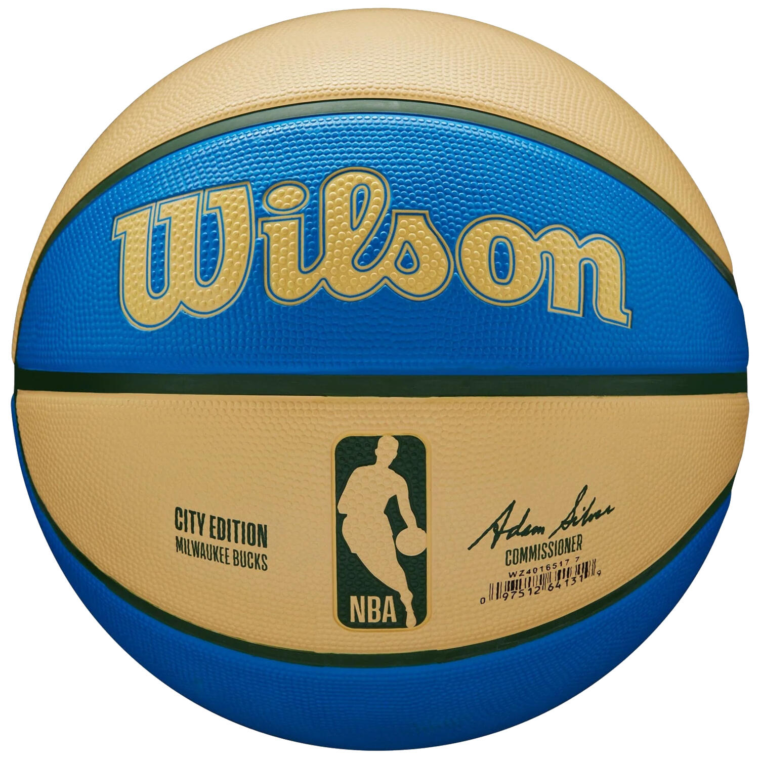 Basketbal NBA Team City Edition Milwaukee Bucks Ball 3/3