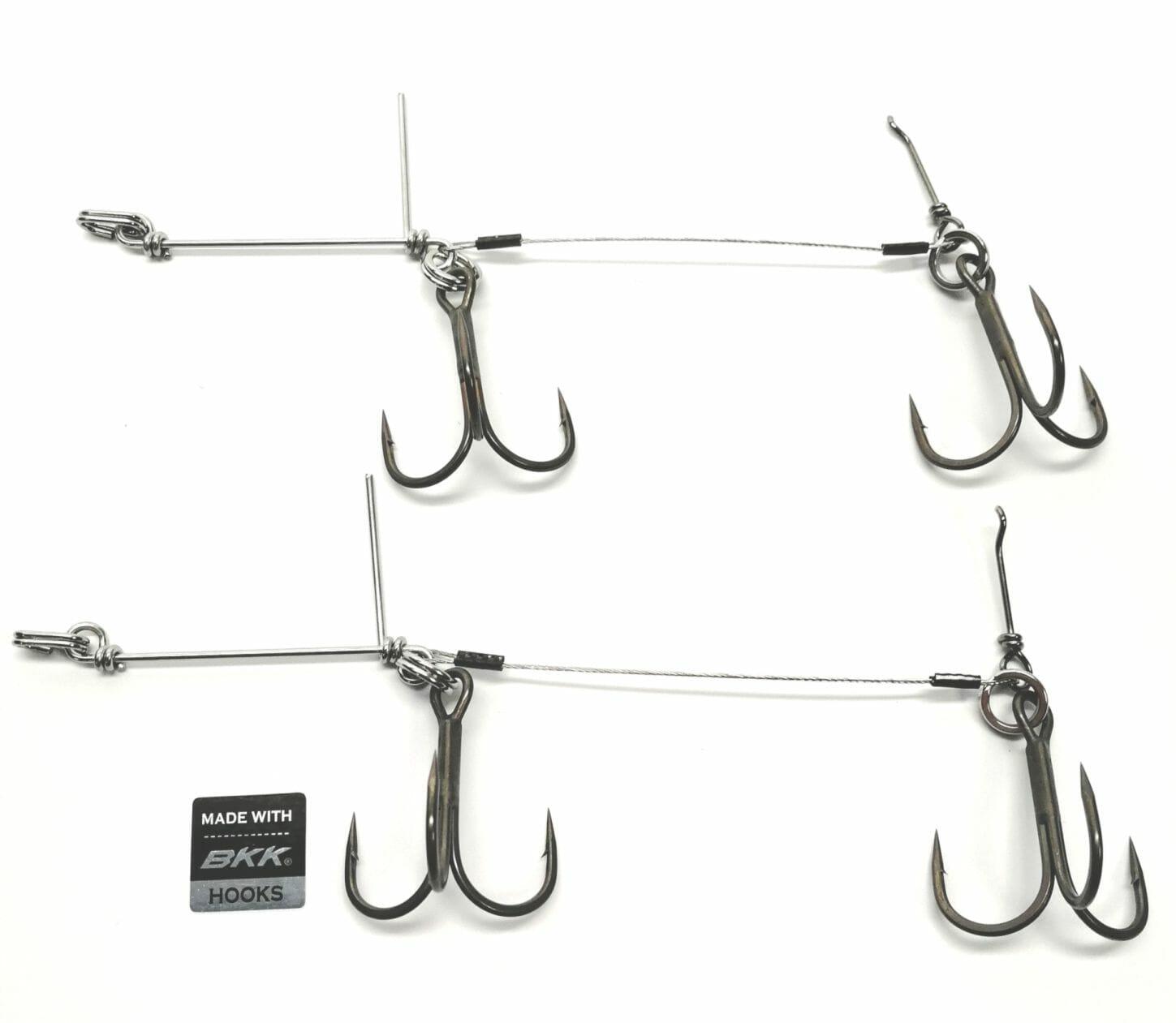 PIKECRAFT The Stinger Rig - Double L - BKK (2x Stinger 1/0)