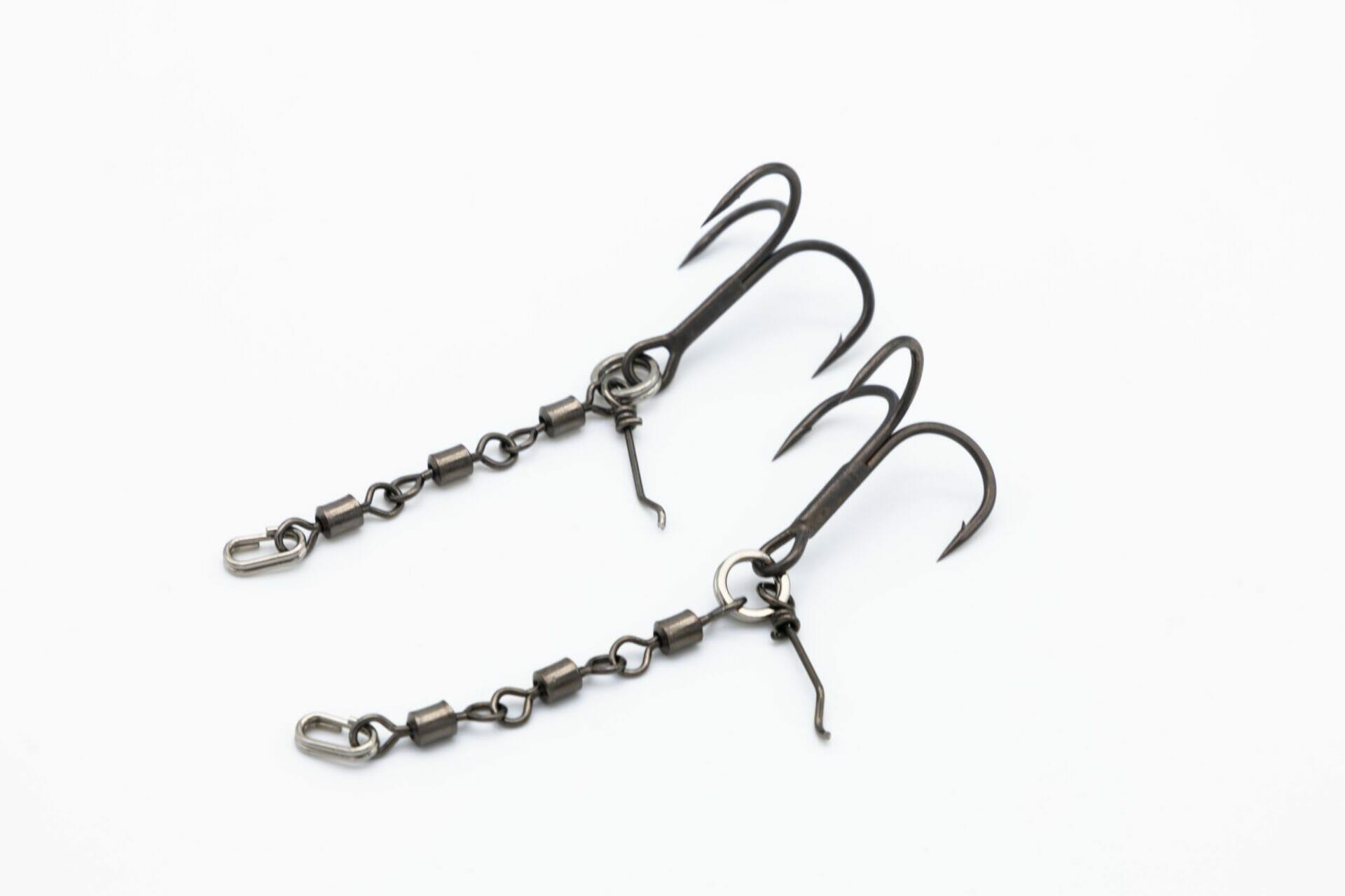 Stinger Swivel Rig M Pikecraft – BKK Spear-21 SS 1/0 Treble Hook Grey 3/3