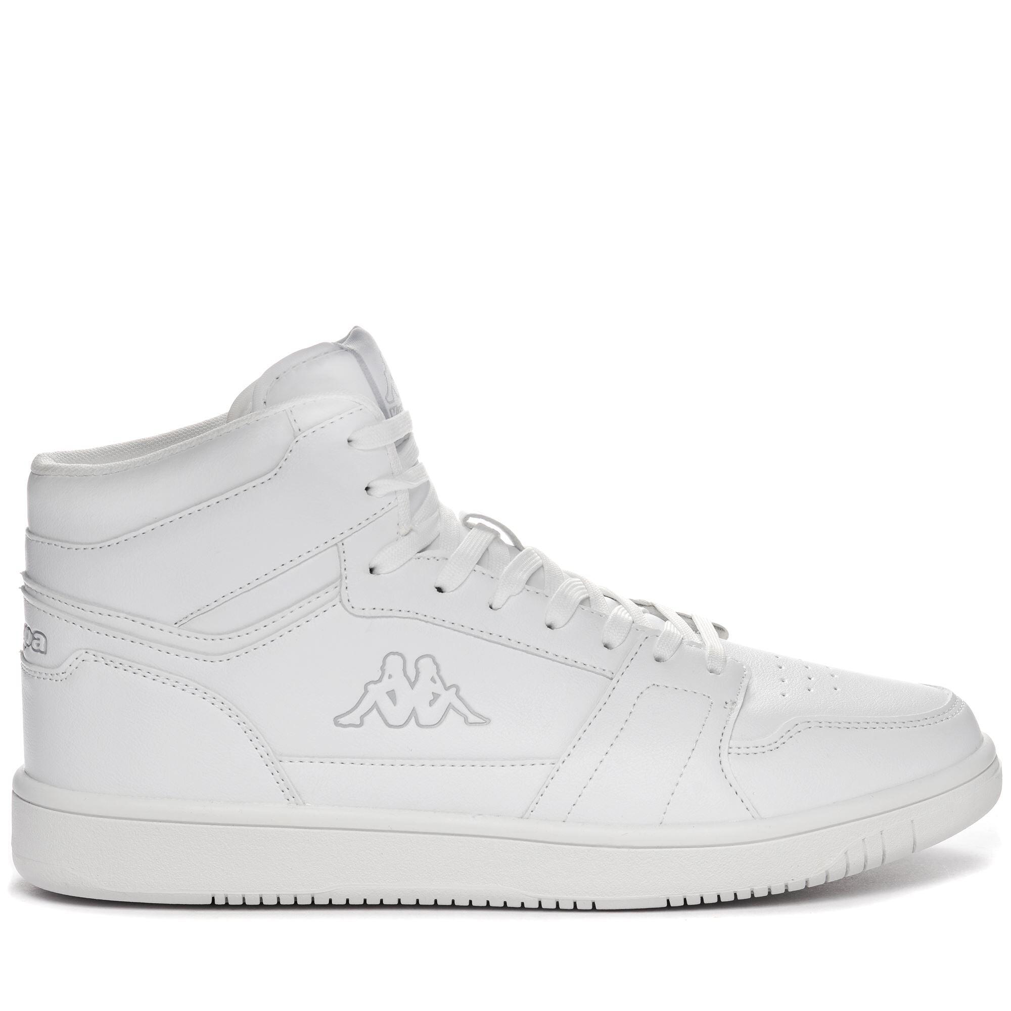 Sneakers alta da uomo donna in poliuretano bianco da fitness 3/7
