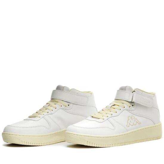 Sneakers montantes pour homme / femme blanc pour fitness