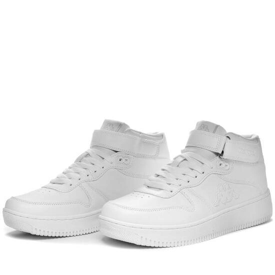 Sneakers montantes pour homme / femme blanc pour fitness