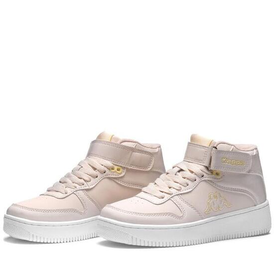 Sneakers montantes pour homme / femme rose pour fitness