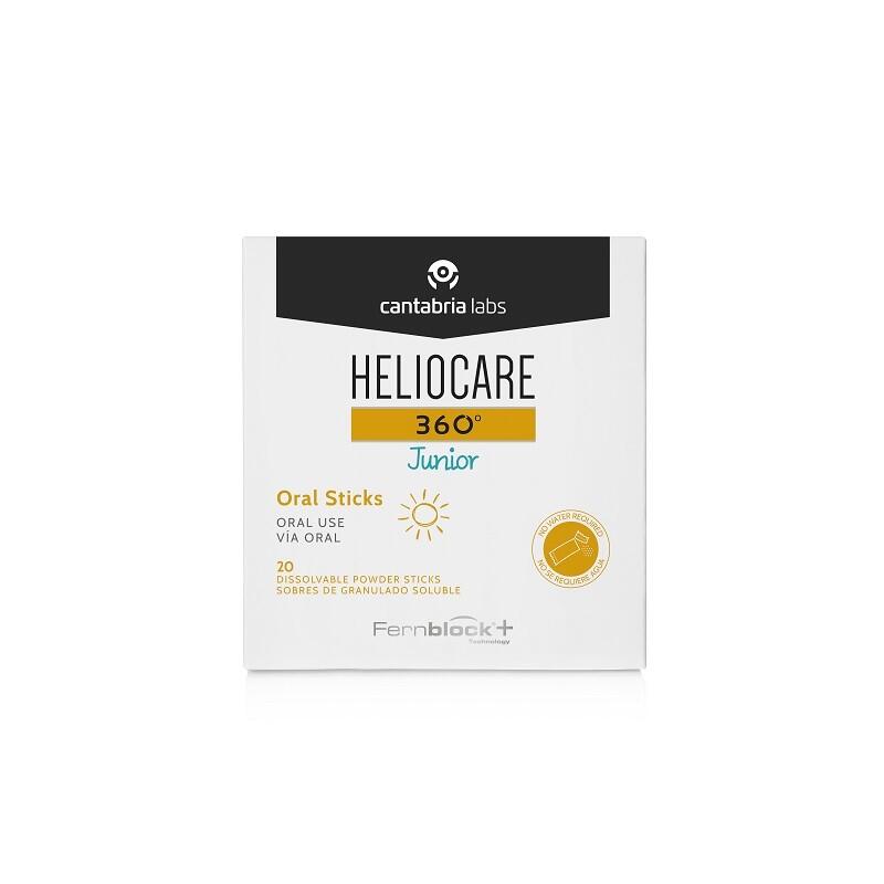 HELIOCARE 360º Junior Oral Sticks 20 Sobres Granulados 4/4