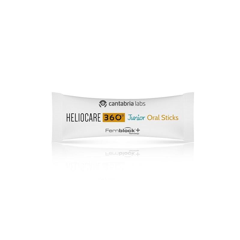 HELIOCARE 360º Junior Oral Sticks 20 Sobres Granulados 3/4