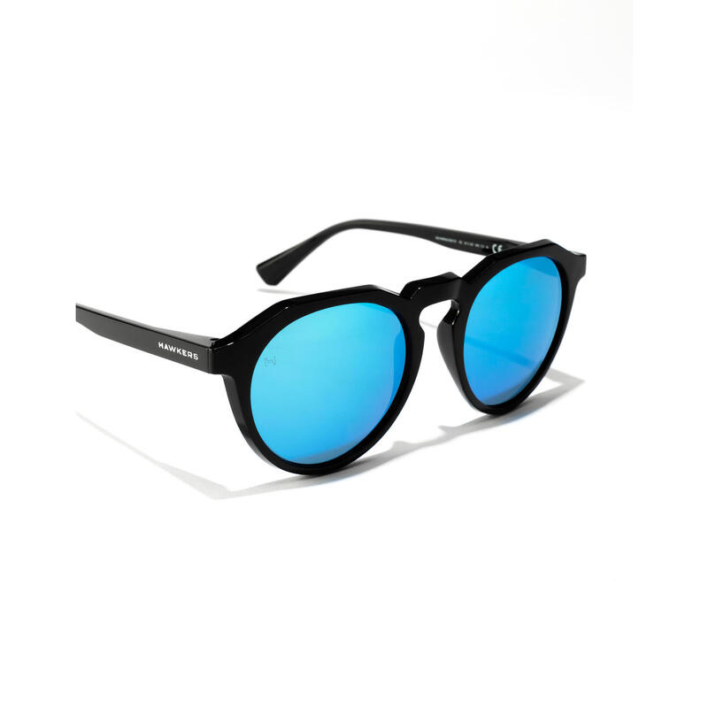 HAWKERS - Lunettes de soleil pour Homme et Femme bleu clair noir - WARWICK RAW