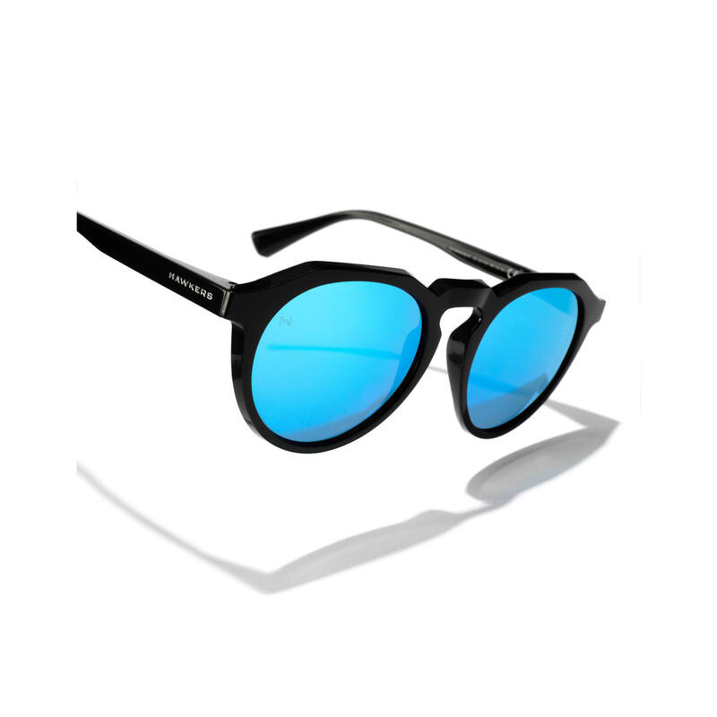 HAWKERS - Lunettes de soleil pour Homme et Femme bleu clair noir - WARWICK RAW