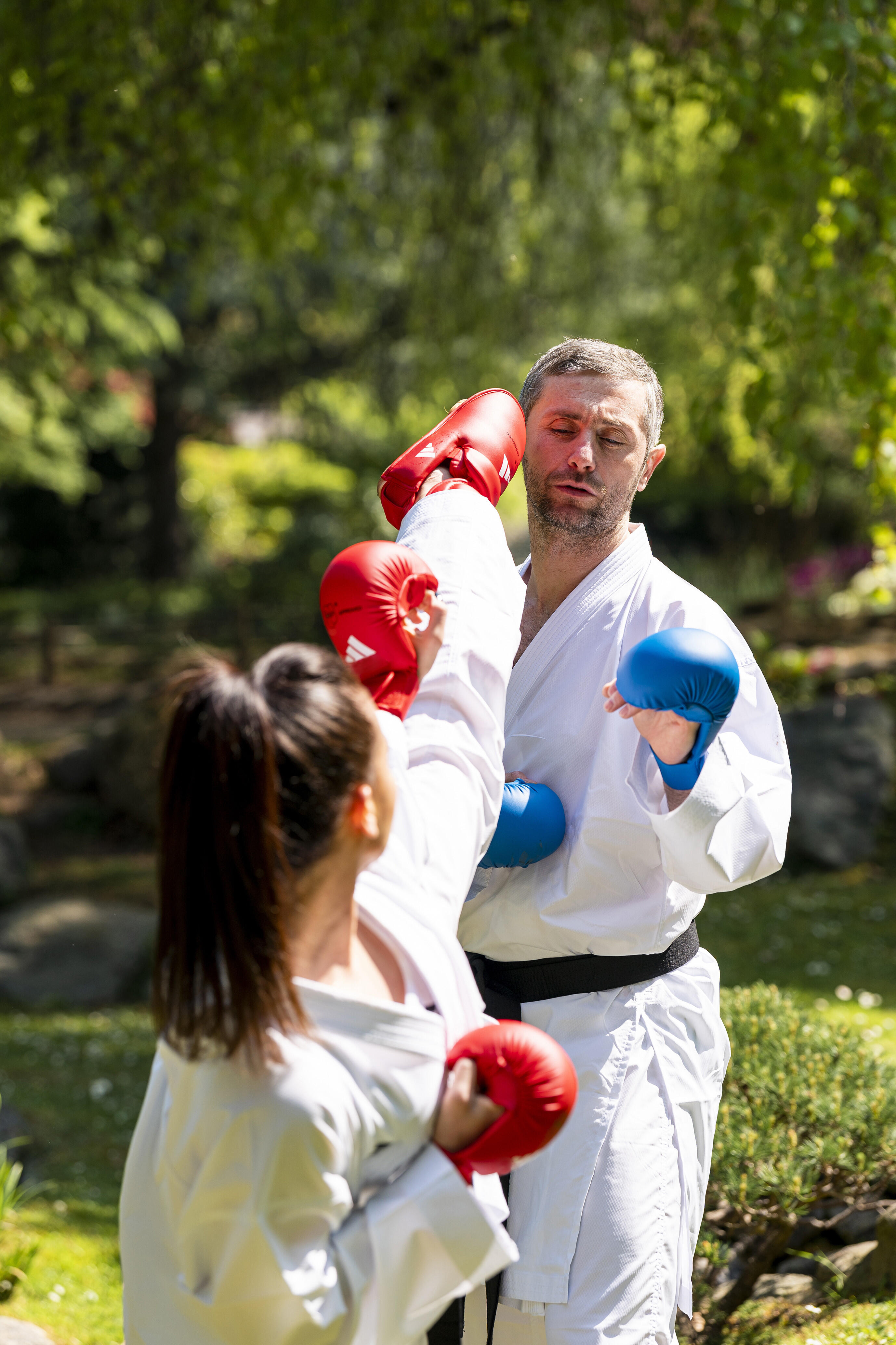 Mitaines / Gants Karate WKF sans pouce ADIDAS 5/6