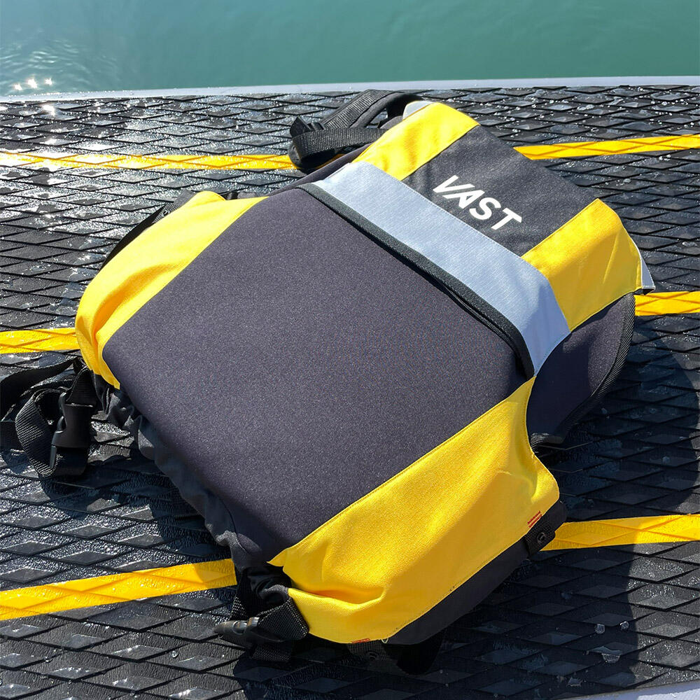 Quasar High Back Adults Buoyancy Aid - Yellow 3/5
