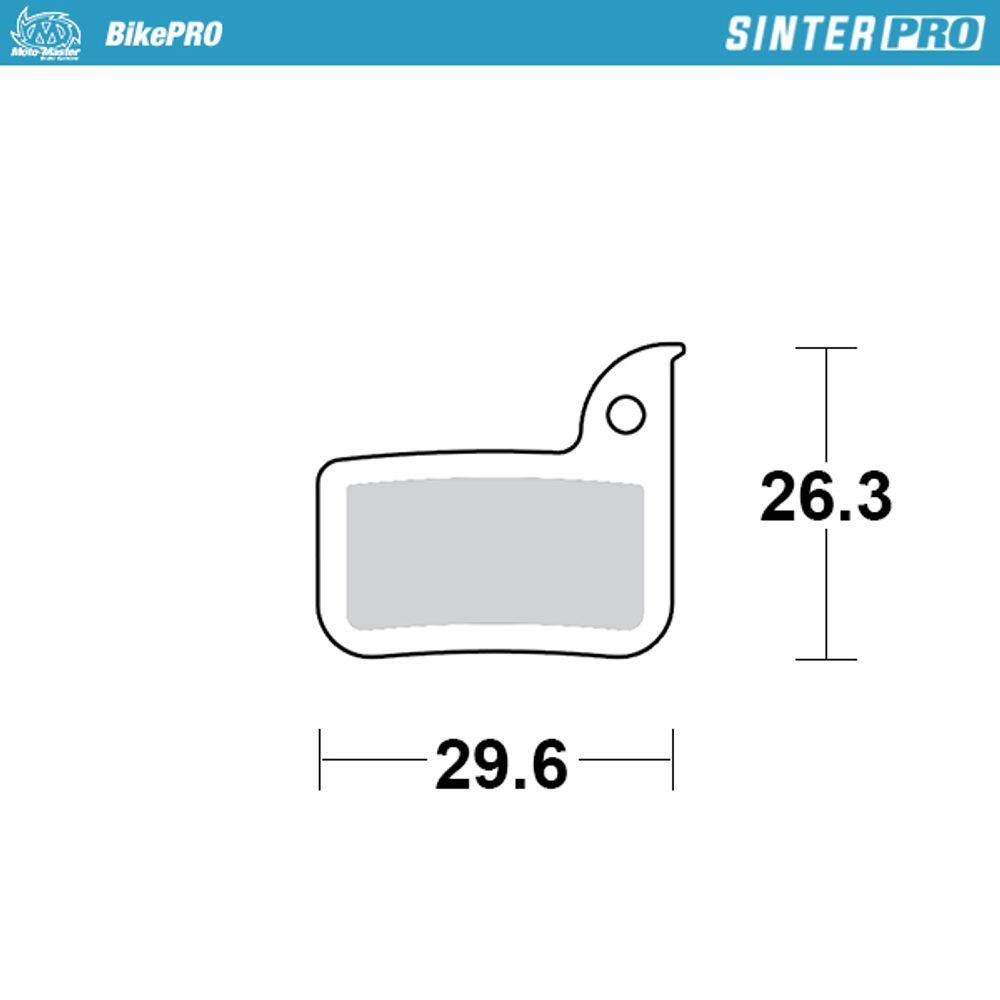 Pastillas de freno Bici sinterizadas SinterPro: Sram Red, Force, Apex 2/4