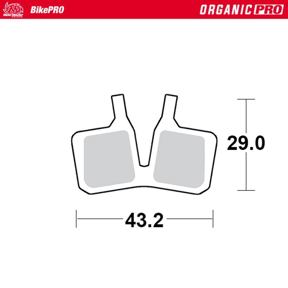 Plaquettes de frein de vélo OrganicPro  - Magura MT5, MT7 2/4