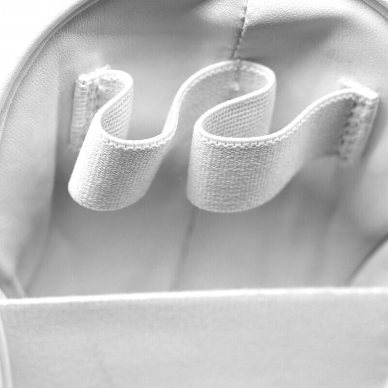 Protège tibia et pieds  blanc 4/4