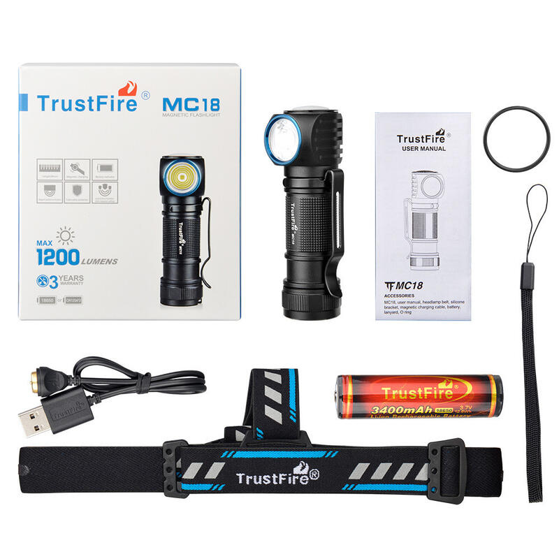 Lanterna de cap reincarcabila Trustfire MC18 LED