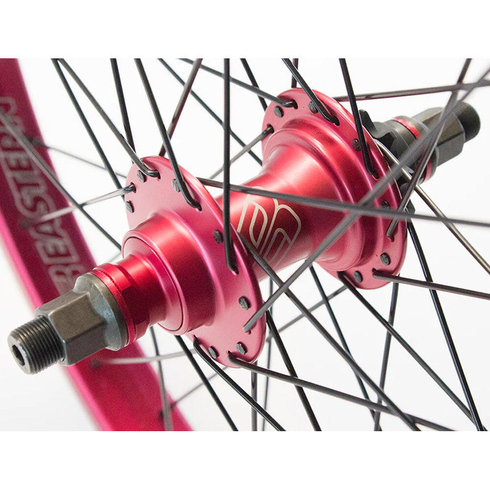 Buzzip 20" BMX Rear Wheel - Matte Red 2/3