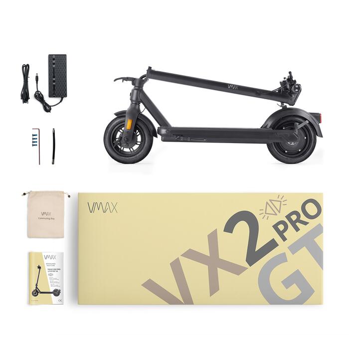 VX2 PRO GT E-Scooter mit Straßenzulassung und 1200W Peakleistung 7/7