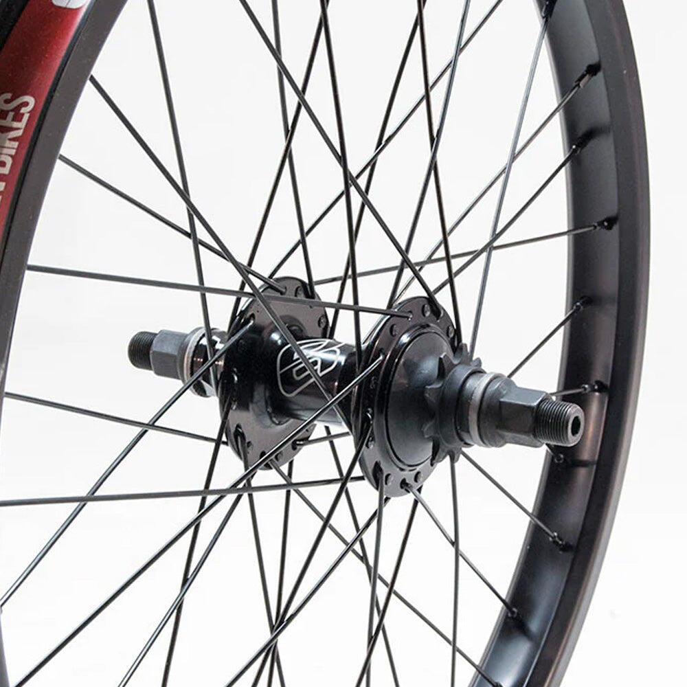 Buzzip 20" BMX Rear Wheel - Matte Black 2/4