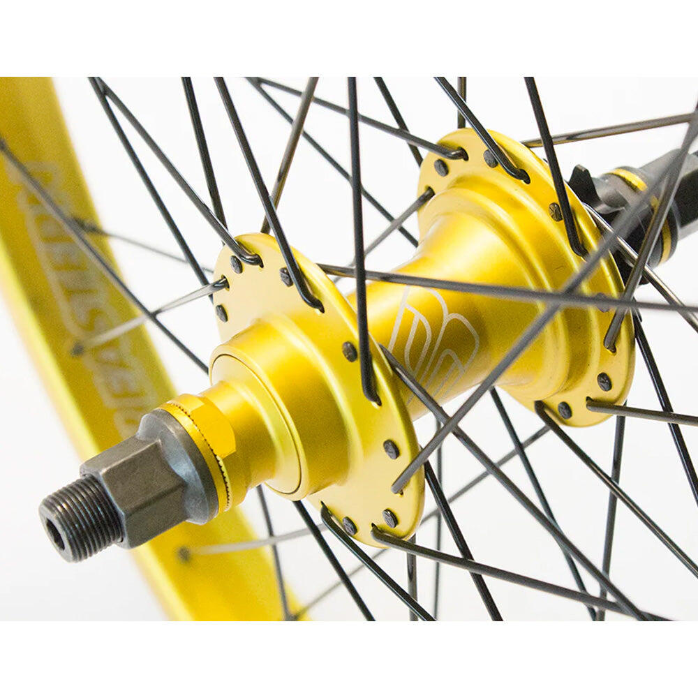 Buzzip 20" BMX Rear Wheel - Matte Gold 2/3