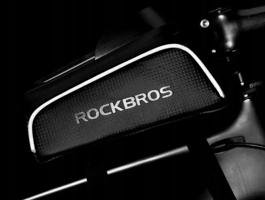 Torebka na telefon na ramę rowerową Rockbros 017-1BK 5/5