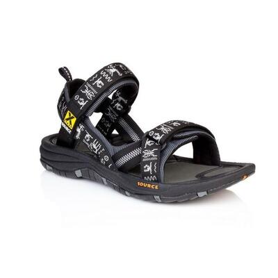 Sandalen voor heren gobi black inca - outdoor - zwart