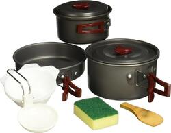 Batterie de cuisine en aluminium Naturehike - compacte et non statique